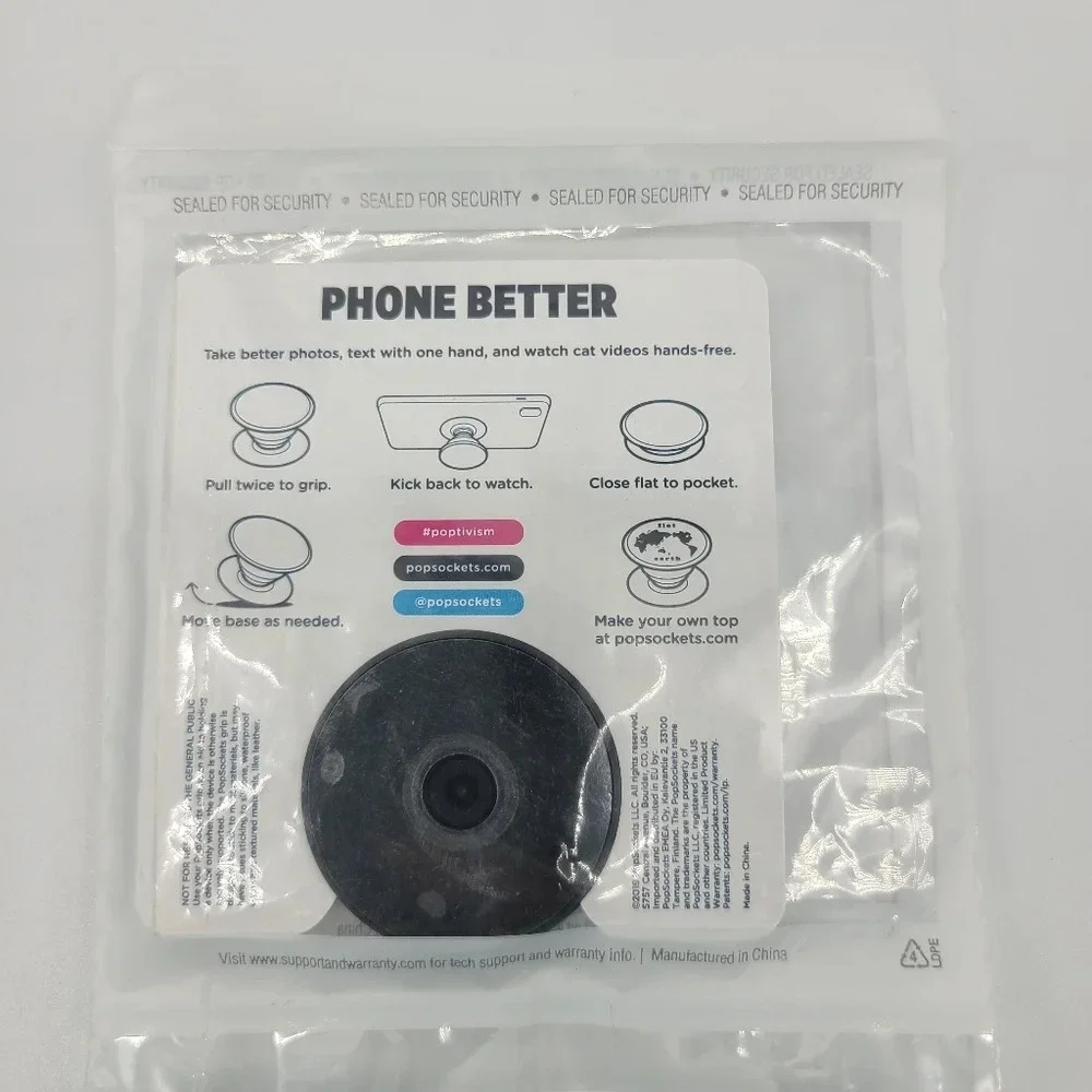 Poshmark Pop Socket Blue Jewel Beveled Jewel PopSocket Popgrip Birthday Swag